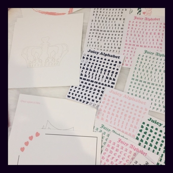 Limited Edition Juicy Couture Scrapbook Kit - Picture 11 of 16